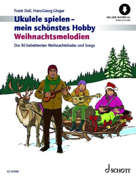 Produktbild: Ukulele spielen - mein sch&ouml;nstes Hobby Weihnachtsmelodien