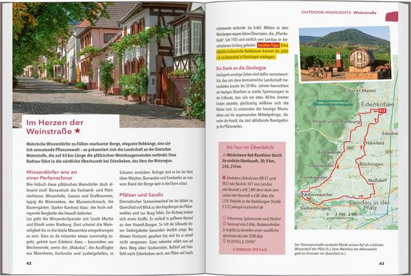 Produktbild: MARCO POLO OUTDOOR GUIDE Reisef&uuml;hrer Pfalz