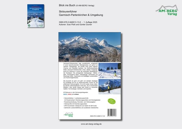 Produktbild: Skitourenf&uuml;hrer Garmisch-Partenkirchen & Umgebung