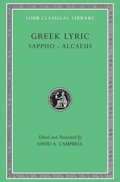 Produktbild: Greek Lyric, Volume I