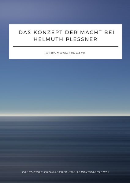 Produktbild: Das Konzept der Macht bei Helmuth Plessner