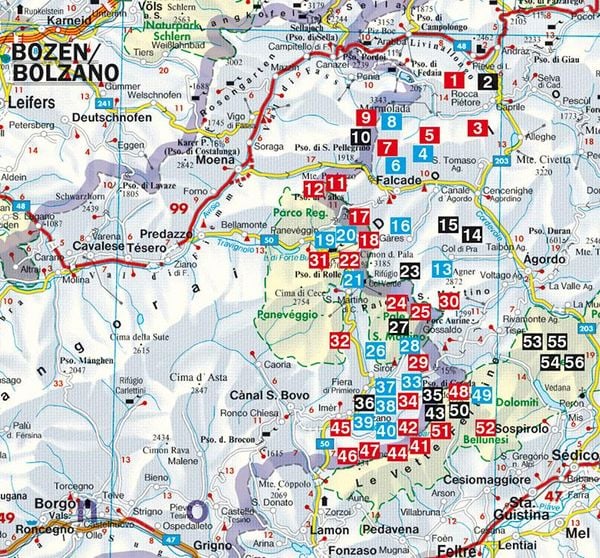 Produktbild: ROTHER Wanderf&uuml;hrer Dolomiten 8