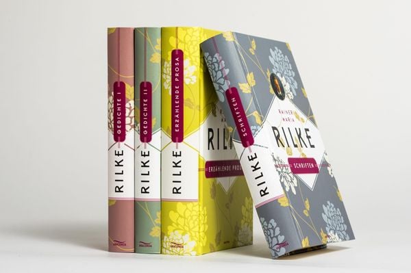 Produktbild: Rainer Maria Rilke, Werke in vier B&auml;nden (Gedichte I - Gedichte II - Erz&auml;hlende Prosa - Schriften) (4 B&auml;nde im Schuber)