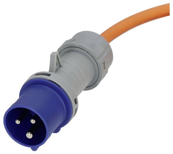 Produktbild: Brennenstuhl 1167650310 Strom Camping-CEE-Verl&auml;ngerungskabel Blau, Schwarz, Grau, Orange 10 m H07RN-F 3G 2,5 mm&sup2;