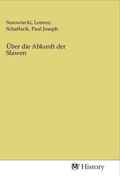 Produktbild: &Uuml;ber die Abkunft der Slawen