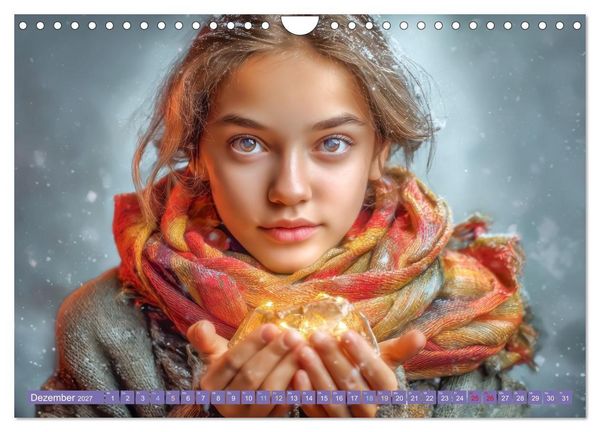 Produktbild: Faszination Licht - Durch Kinderaugen gesehen (Wandkalender 2027 DIN A4 quer), CALVENDO Monatskalender