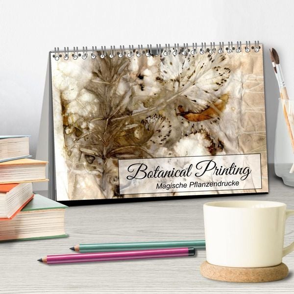 Produktbild: Botanical Printing - Magische Pflanzendrucke (Tischkalender 2027 DIN A5 quer), CALVENDO Monatskalender