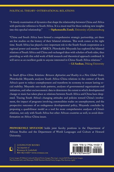 Produktbild: South Africa-China Relations