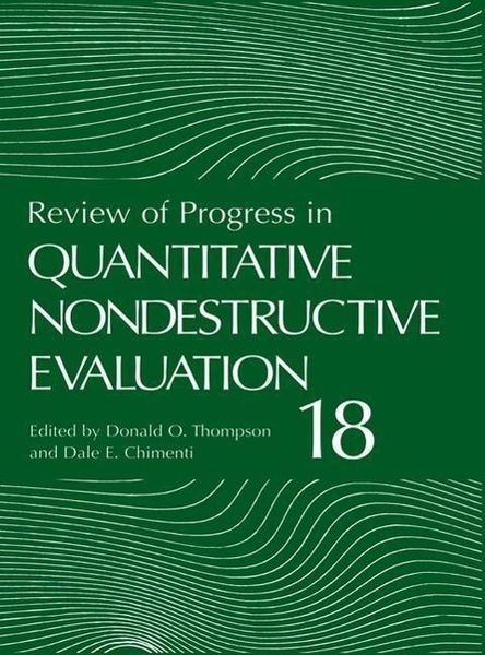 Produktbild: Review of Progress in Quantitative Nondestructive Evaluation