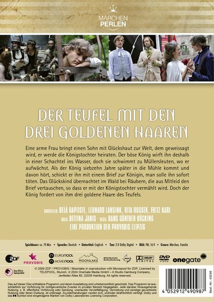 Produktbild: M&auml;rchenperlen: Der Teufel mit den drei goldenen Haaren