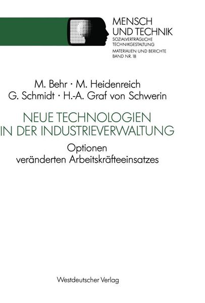 Produktbild: Neue Technologien in der Industrieverwaltung