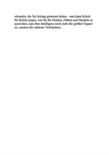 Produktbild: Warum Intelligente Menschen sich Selbst Sabotieren