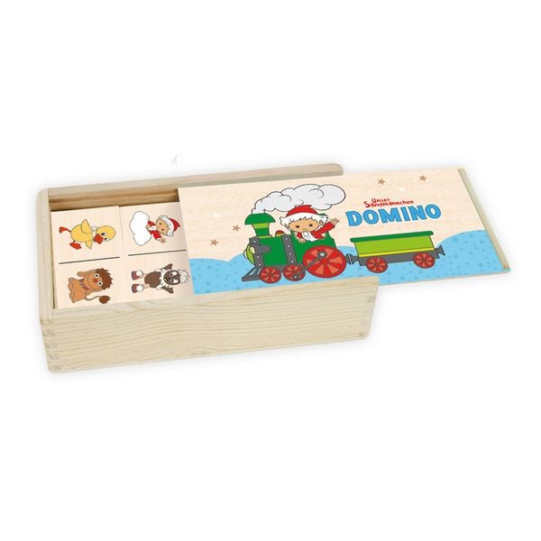 Produktbild: TR&Ouml;TSCH - Unser Sandm&auml;nnchen Domino aus Holz