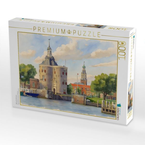 Produktbild: CALVENDO Puzzle Blick auf Enkhhuisen | 1000 Teile Lege-Gr&ouml;&szlig;e 64x48cm Foto-Puzzle f&uuml;r gl&uuml;ckliche Stunden