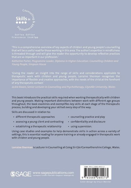 Produktbild: Skills in Counselling and Psychotherapy with Children and Young People