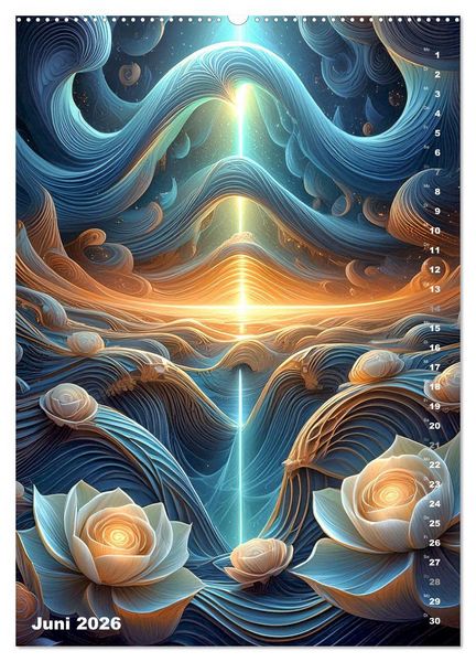 Produktbild: Surrealistische Traumwelt (Wandkalender 2026 DIN A2 hoch), CALVENDO Monatskalender