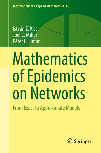 Produktbild: Mathematics of Epidemics on Networks