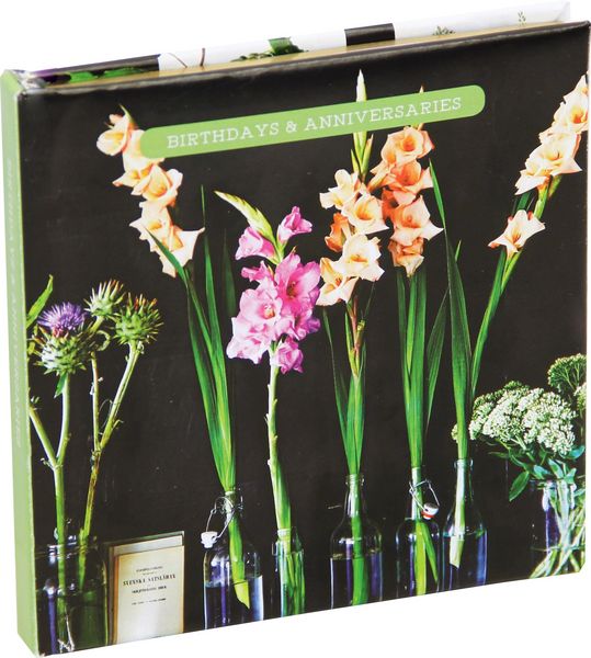Produktbild: Botanical Style Birthday and Anniversary Book
