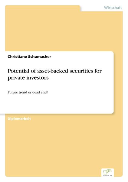 Produktbild: Potential of asset-backed securities for private investors
