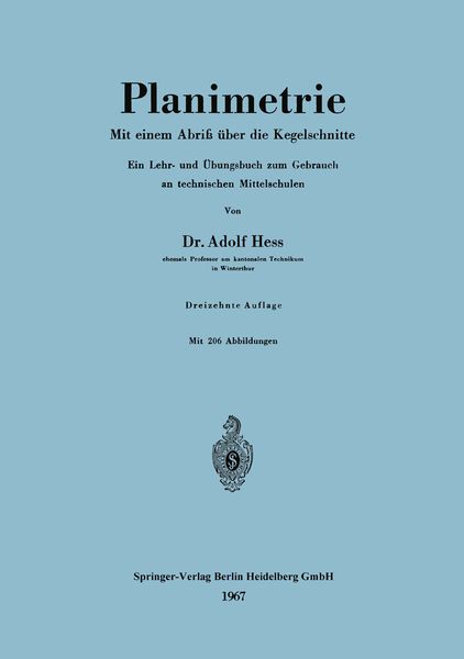 Produktbild: Planimetrie