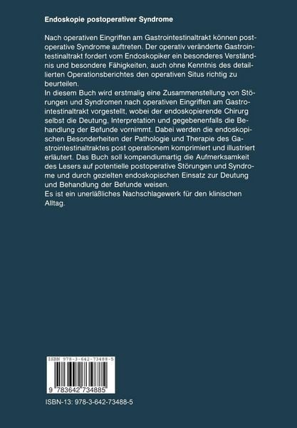 Produktbild: Endoskopie postoperativer Syndrome