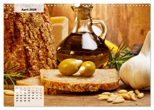 Produktbild: BROTART / 2026 (Wandkalender 2026 DIN A3 quer), CALVENDO Monatskalender