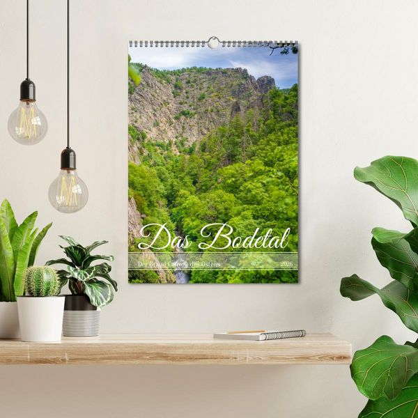 Produktbild: Das Bodetal - Der Grand Canyon des Ostens (Wandkalender 2026 DIN A3 hoch), CALVENDO Monatskalender