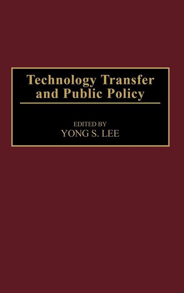 Produktbild: Technology Transfer and Public Policy