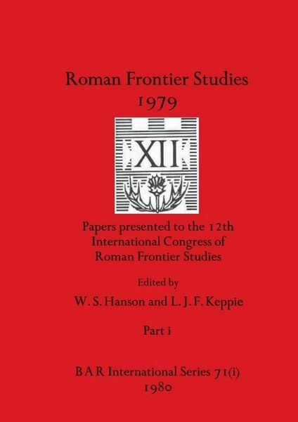 Produktbild: Roman Frontier Studies 1979 XII, Part i