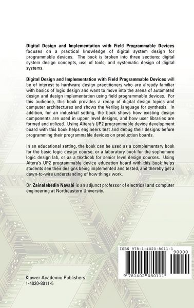 Produktbild: Digital Design and Implementation with Field Programmable Devices