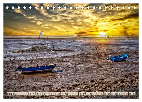 Produktbild: Deutschland - Nationalparks (Tischkalender 2026 DIN A5 quer), CALVENDO Monatskalender