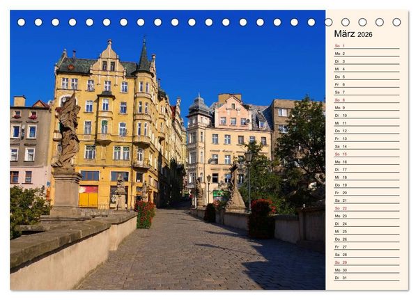 Produktbild: Glatz - Hauptstadt der Grafschaft Glatz (Tischkalender 2026 DIN A5 quer), CALVENDO Monatskalender