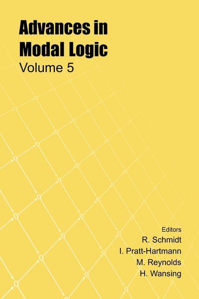 Produktbild: Advances in Modal Logic, Volume 5