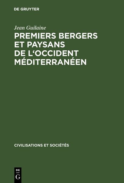 Produktbild: Premiers bergers et paysans de l'occident m&eacute;diterran&eacute;en