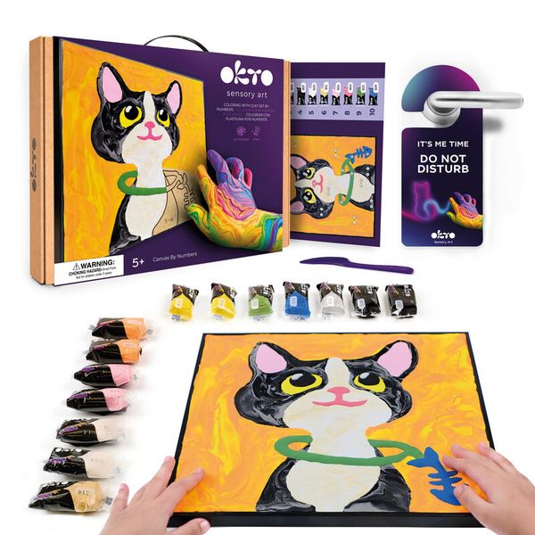 Produktbild: Modellieren n. Zahlen Katze