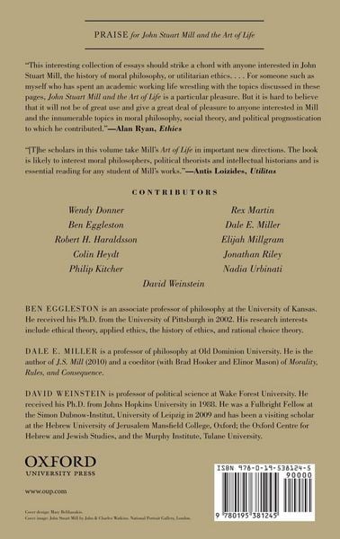 Produktbild: John Stuart Mill and the Art of Life