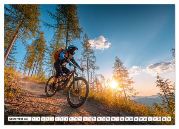 Produktbild: Radsport &ndash; Vom Training zum Triumph (Tischkalender 2026 DIN A5 quer), CALVENDO Monatskalender