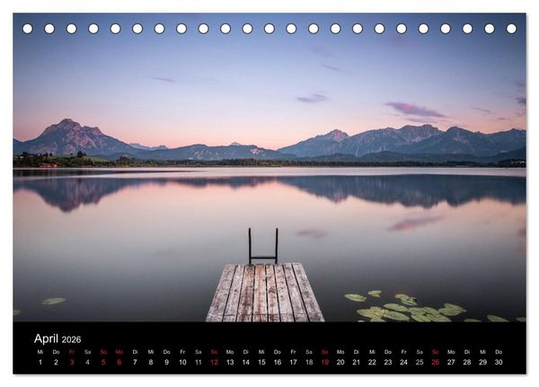Produktbild: Meine Sicht der Alpen (Tischkalender 2026 DIN A5 quer), CALVENDO Monatskalender
