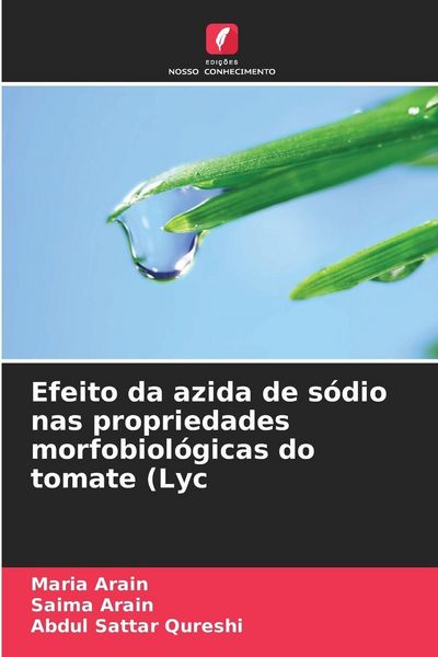 Produktbild: Efeito da azida de s&oacute;dio nas propriedades morfobiol&oacute;gicas do tomate (Lyc