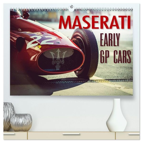 Produktbild: Maserati - Early GP Cars (High Quality Premium Wall Calendar 2027 DIN A2 landscape),CALVENDO 12 Month Wall Calendar