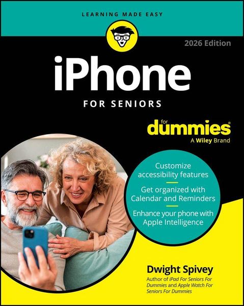 Produktbild: IPhone For Seniors For Dummies, 2026 Edition