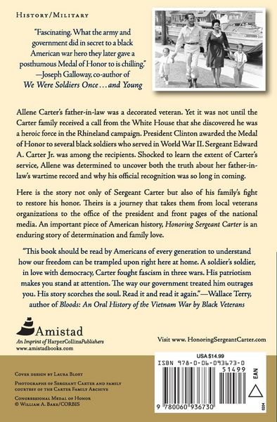 Produktbild: Honoring Sergeant Carter