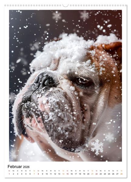 Produktbild: Hunde Lieblinge (Wandkalender 2026 DIN A2 hoch), CALVENDO Monatskalender