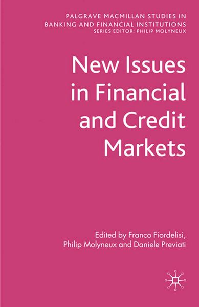 Produktbild: New Issues in Financial and Credit Markets