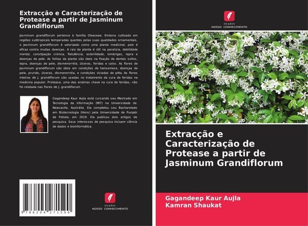 Produktbild: Extrac&ccedil;&atilde;o e Caracteriza&ccedil;&atilde;o de Protease a partir de Jasminum Grandiflorum