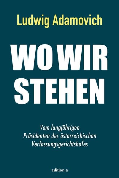 Produktbild: Wo wir stehen