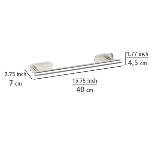Produktbild: Turbo-Loc&reg; Badetuchstange Mod. Orea Matt, 40 cm, Befestigen ohne bohren