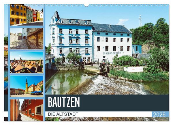 Produktbild: Bautzen Die Altstadt (Wandkalender 2026 DIN A2 quer), CALVENDO Monatskalender
