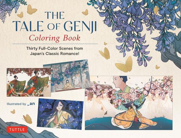 Produktbild: The Tale of Genji Coloring Book