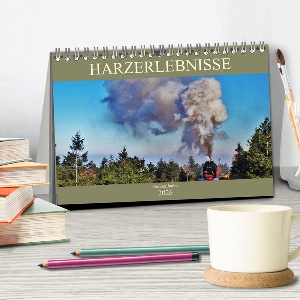 Produktbild: Harzerlebnisse (Tischkalender 2026 DIN A5 quer), CALVENDO Monatskalender